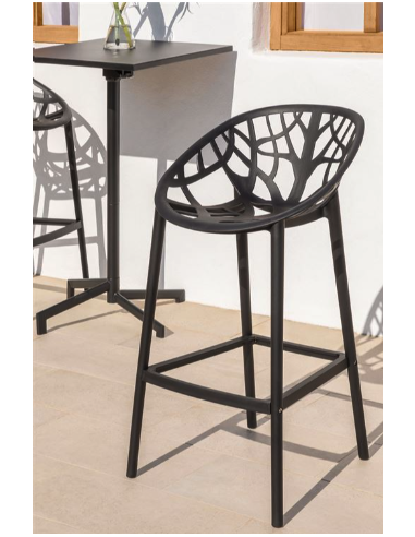 pp 835   tabouret de bar melodie 75 cm black b 03