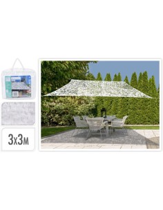x61500180 pare soleil. 3x3m camouflage b