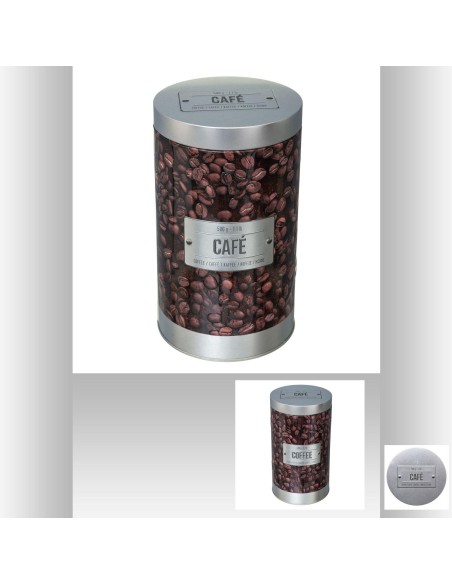 151202 - boite cafe strukture br4 D. 11 x H. 19 cm