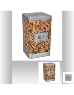 151206 - boite pates strukture br4 L. 10,7 x P. 10,7 x H. 18,5 cm