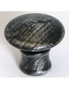 7105b96  - embout champignon d20 x2 - noir/argent