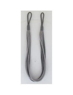 2162933-embrasse textile queen - gris fonce/gris clair