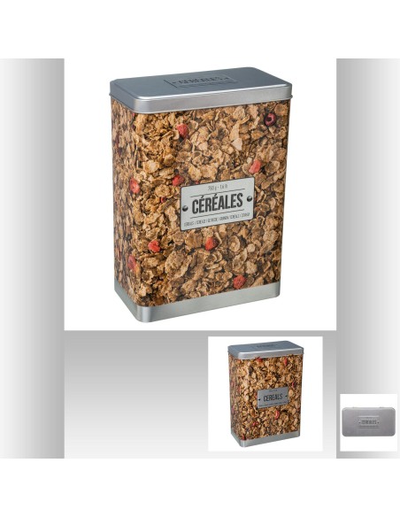 151216 - boite cereale strukture br4 L. 17,8 x P. 9,8 x H. 24,6 cm