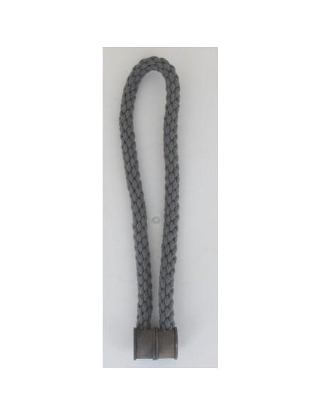 2202936-embrasse textile aimantee luberon - gris anthracite