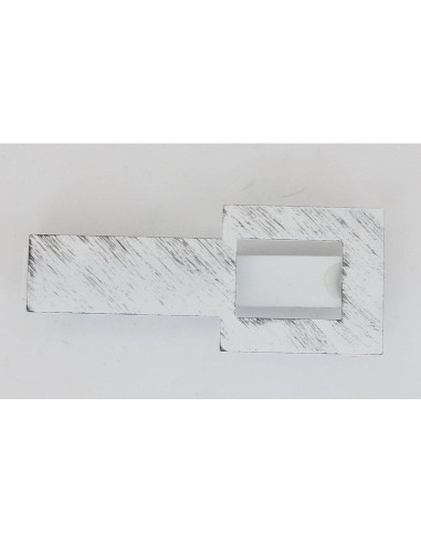 24012104-embrasse metal aimantee hype - blanc/noir