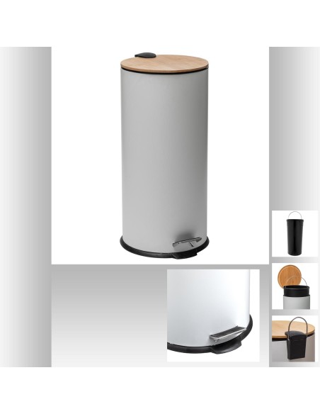 164646b-poubelle bam 30l blc modern