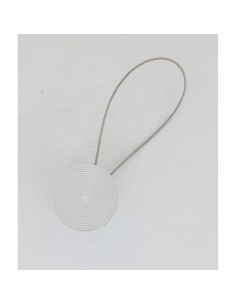 24016108-embrasse metal aimantee mandala pm - blanc mat