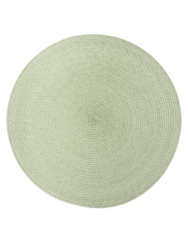 108120u - set table tresse olive  d38 D. 38 x P. 0,5 cm