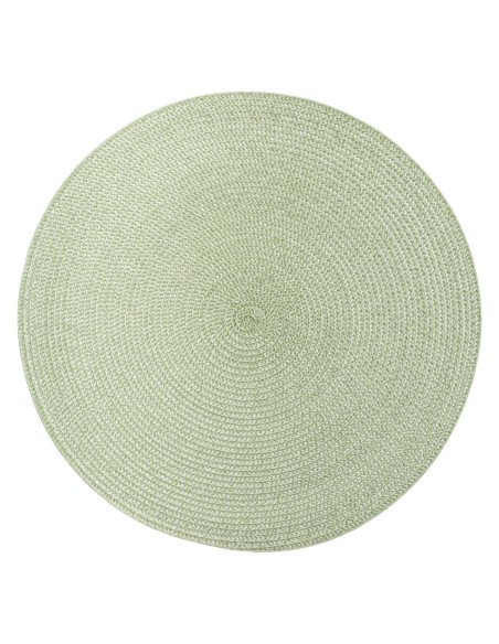 108120u - set table tresse olive  d38 D. 38 x P. 0,5 cm