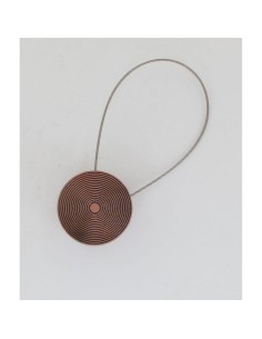 2401646-embrasse metal aimantee mandala pm - cuivre