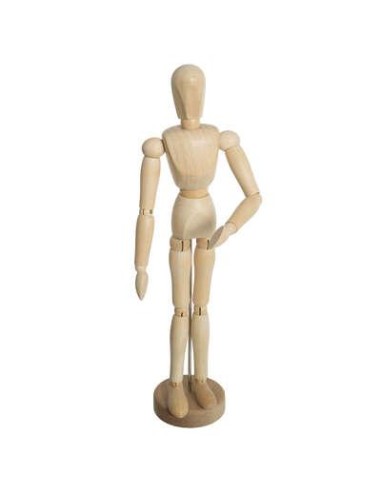 161313 - mannequin deco bois rayan h33