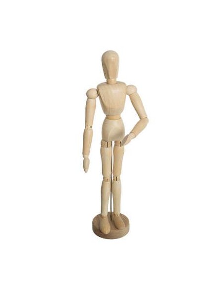 161313 - mannequin deco bois rayan h33