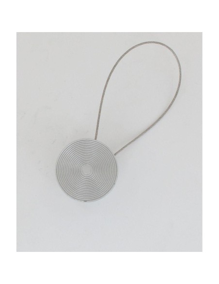 2401693-embrasse metal aimantee mandala pm - argent