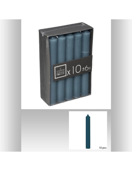 110120c-bougie btn bl cana 45g h16 x10