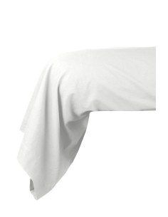 cottage traversin 45x185 100% blanc 60fils cot.lave