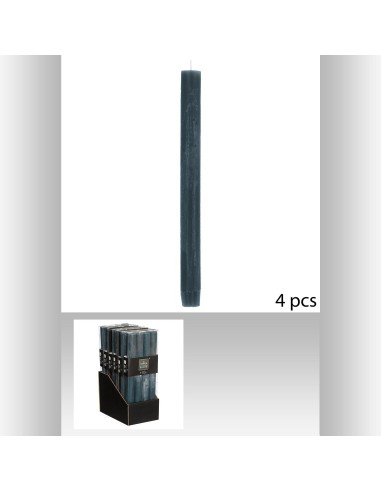 bougie baton x4 rustic cana h24.5