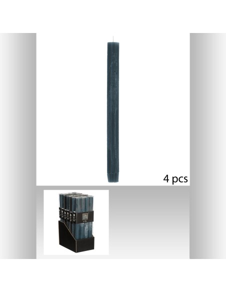 bougie baton x4 rustic cana h24.5