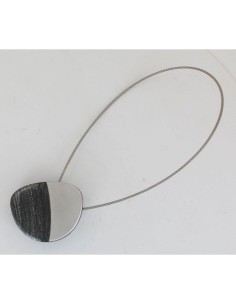 2803496-embrasse bois aimantee na&iuml:a pm - noir/argent