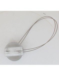 28037104-embrasse bois aimantee arte mm - blanc/noir