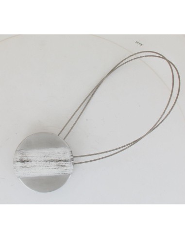 28037104-embrasse bois aimantee arte mm - blanc/noir