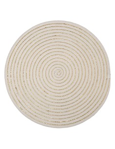 set table shiny beige d35 D. 35 x H. 0,5 cm