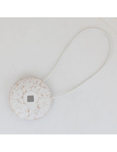 2803901-embrasse bois aimantee thao mm - blanc/naturel