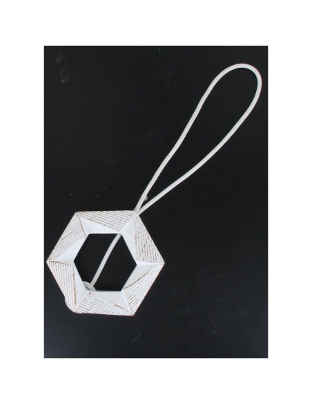 embrasse resine aimantee emotion gm - blanc/or