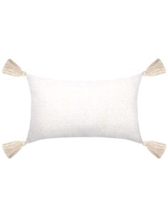 c3a438004 - chila coussin 30x50cm /ecru 95%pe 5%co