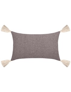 chila coussin 30x50 - taupe 95%pe 5%co
