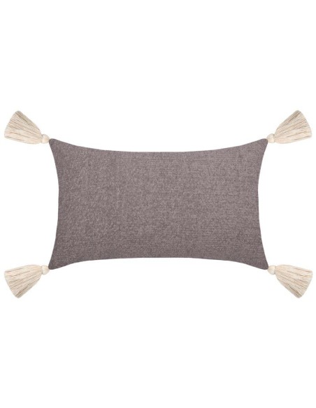 chila coussin 30x50 - taupe 95%pe 5%co