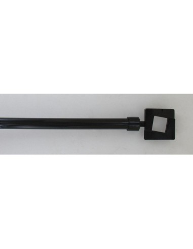 75013b12096 - kit ext 120-210 cm d19 embout demeure - noir/argent