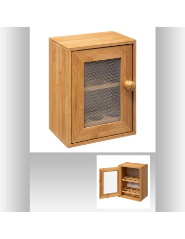 orga oeuf x12 bambou L. 17,5 x P. 15 x H. 24,5 cm