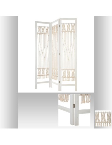 157119 - paravent macrame iram blc