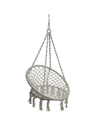 chaise det plumaya macrame