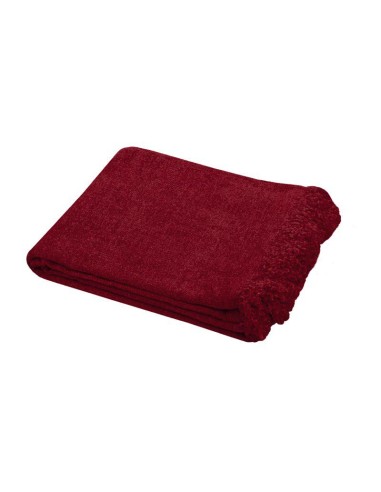 chila plaid 125x150 - rouge 100%pe