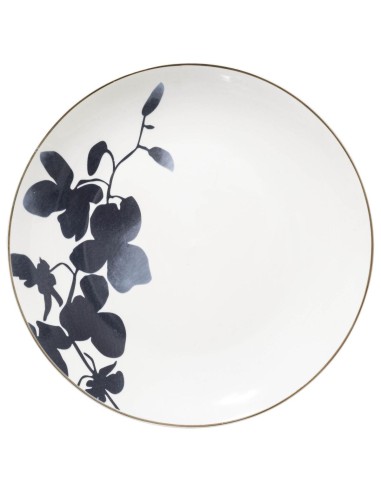 ass plate pensee bleu or 27cm