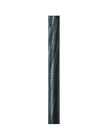 7002b96 - tube fer forge d20 1.80 m - noir/argent