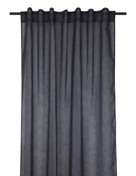 derby voile 140x260  - anthracite - 100% pe