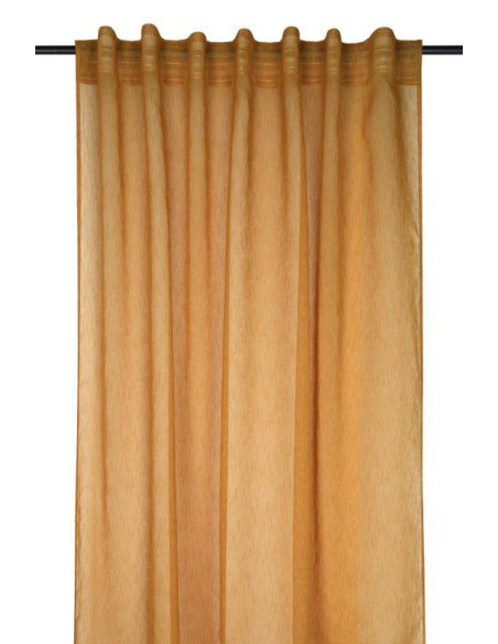 derby voile 140x260  -moutarde - 100% pe -