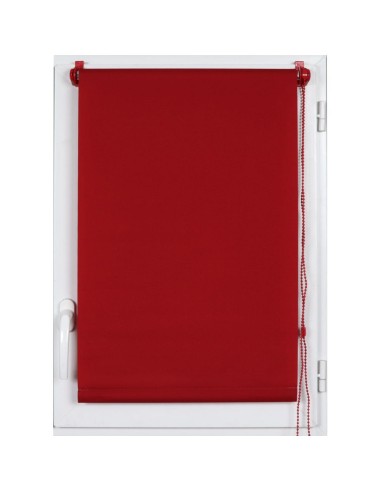 store enrouleur tamisant 200x200cm - rouge