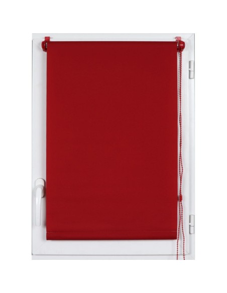 store enrouleur tamisant 200x200cm - rouge