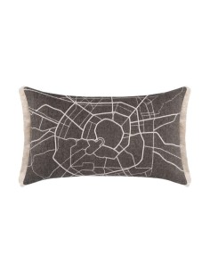 c3b375003-citytravel coussin 30x50 brun