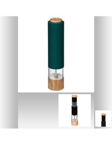 181807d-moulin elec ps 22cm petr mode D. 5,5 x H. 22,3 cm