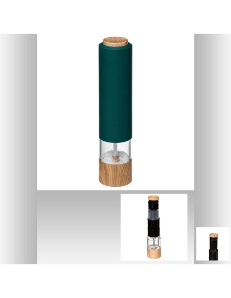 181807d-moulin elec ps 22cm petr mode D. 5,5 x H. 22,3 cm