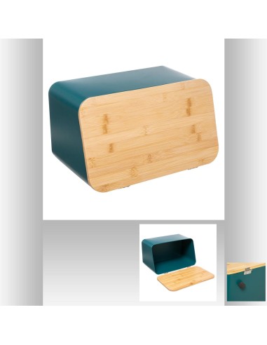 151193d-boite pain met+bam petr mode L. 37 x P. 22,5 x H. 23,5 cm