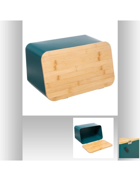 151193d-boite pain met+bam petr mode L. 37 x P. 22,5 x H. 23,5 cm