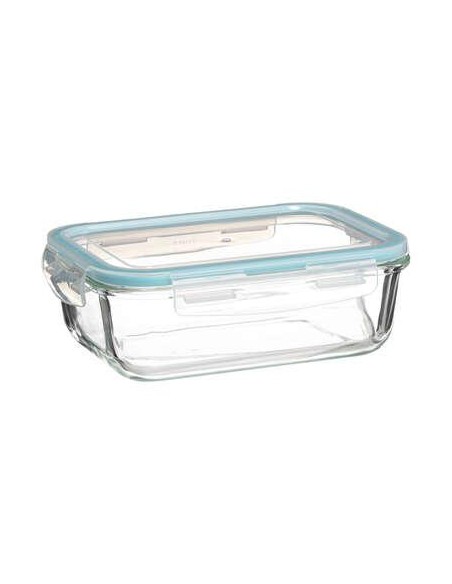 169280 - boite rect ver 1,18l clipeat L. 21,5 x P. 15,5 x H. 7,2 cm