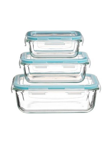 boite verre pm clipeat pal L. 19,5 x P. 13,5 x H. 7 cm