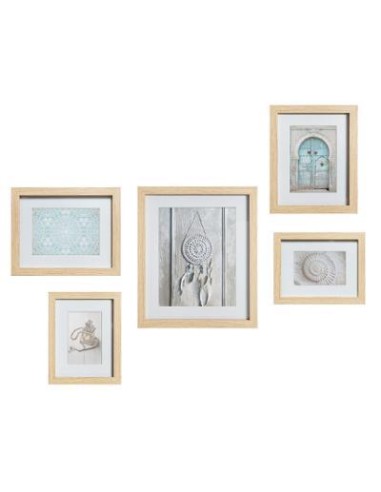 set 5 cadres naturel ethnique