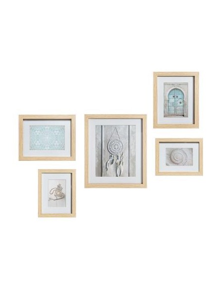 set 5 cadres naturel ethnique